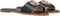 GUESS Botali - Slippers - Goudkleurig merkembleem - Zwart - Maat 39