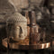 Scentchips® Buddha Hoofd - Waxbrander - Geurbrander - Oliebrander - Wax Melts Brander - Aromabrander - Ook Geschikt Voor Essentiële Oliën - Geurolie - Waxmelts - Taupe