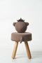 Kruk Crochetts Bruin 34 x 55 x 34 cm Beer