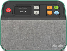 BBrain Dementievriendelijke Radio Muziekspeler FM/DAB+