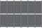 vidaXL - Kamerscherm - met - 6 - panelen - 300x200 - cm - stof - antracietkleurig