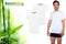 Bamboo - T-shirt Heren - Ronde Hals - Extra Lang - Anti Zweet - Wit (2 stuks)