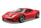 Bburago Ferrari 458 Speciale modelauto schaalmodel 1:18 rood