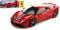 Bburago Ferrari 458 Speciale modelauto schaalmodel 1:18 rood