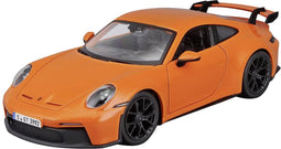 Bburago Porsche 911 GT3 2021, orange 1:24 Auto