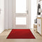 vidaXL - Wasbare - Deurmat - Rood - 120x250 - cm