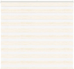 vidaXL - Zebra - rolgordijn - 155x150 - cm - stofbreedte - 150,9cm - marmerbeige