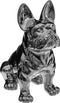 Atmosphera Bulldog beeld zilver - Decoratie - Sierbeeld - H22 cm