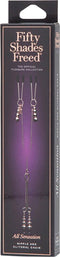 Fifty Shades All Sensation Tepelklemmen en Clitorisklem - Goud
