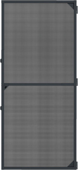 Livn Hordeur Excellent - Telescopisch 105x235cm - Zelfsluitende scharnieren - Antraciet