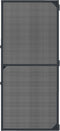 Livn Hordeur Excellent - Telescopisch 105x235cm - Zelfsluitende scharnieren - Antraciet