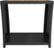 vidaXL - Salontafel - met - houten - blad - poly - ratten - en - acaciahout - zwart