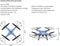 Syma X5HW - RC Quadcopter - Blauw