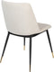 Giga Meubel Lionel - Eetkamerstoel - Comfortabele zitting - Beige