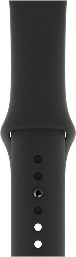 Apple MU9L2ZM/A - Apple Watch Sportbandje - Siliconen - Zwart