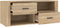 vidaXL - Tv-meubel - 100x35x40 - cm - bewerkt - hout - sonoma - eikenkleurig