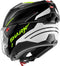 Shark Oxo Rydger - Systeemhelm - ECE 22.06 - Zwart wit fluo geel - Maat XL