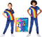 K3 - Verkleedpak Regenboog Blauw - 6-8 jaar Maat 134
