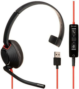 Poly Blackwire 5210 - Monauraal - USB-A - Zwart