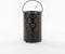 Anna Collection Led sfeer lantaarn - zwart met sterren - B12 x H19 cm
