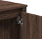 vidaXL - Wastafelkast - 60x35x60 - cm - bewerkt - hout - bruin - eikenkleurig
