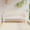 vidaXL - Tuinbankkussens - 2 - st - 180x50x7 - cm - oxford - stof - crèmewit