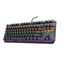 Gaming Keyboard Trust 24407 Zwart Qwerty Spaans