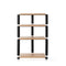 NorStone Copenhagen - Base audiomeubel - Stevige metalen constructie - Zwart eiken