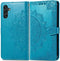 iMoshion Hoesje Geschikt voor Samsung Galaxy A13 (5G) / A04s Hoesje Met Pasjeshouder - iMoshion Mandala Bookcase - Turquoise