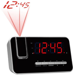Denver CRP-618 - Wekkerradio met FM Radio en Projector - Dimbaar LED-display