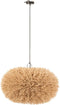 J-Line Lamp Hang Of Kap Sharon Ovaal Rotan Naturel Medium