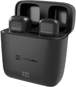 Natec Hopper - Draadloze microfoon - 20Hz tot 20kHz - 56,1g