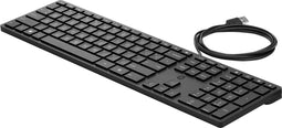 HP Desktop 320K - Toetsenbord - QWERTY - 320K - zwart