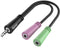 Hama 00200352 - 3,5mm analoge kabel - 15cm - Zwart