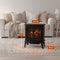Classic Fire MEESP6530/0010 - Elektrische Sfeerhaard - LED Vlammen 2000W - Zwart