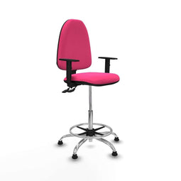 Piqueras y Crespo B1D05RT - Bureaustoel - Hoogteverstelbaar met armleuning - Roze