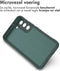 imoshion Hoesje - Geschikt voor Samsung Galaxy S22 - EasyGrip Backcover - Donkergroen