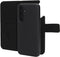 Mobiparts Galaxy A35 - 2 in 1 Wallet Case - Echt leer met uitneembare backcover - Zwart