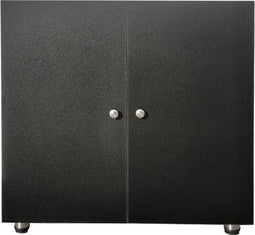 Archiefkast Tijn - opbergkast multifunctioneel - 74 cm hoog - zwart