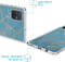 iMoshion Hoesje Geschikt voor Samsung Galaxy A71 Hoesje Siliconen - iMoshion Design hoesje - Blauw / Meerkleurig / Goud / Blue Graphic