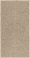 vidaXL - Vloerkleed - ZIZUR - beige - binnen - en - buiten - 60x110 - cm - jute - look