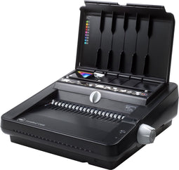 GBC CombBind C450E - Elektrische pons/bindmachine - Ponscapaciteit 25 vel - Inbindcapaciteit 450 vel - A4
