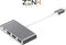 USB C Hub 6 in 1 - USB C naar USB - USB C dock - USB 3.0 - 4K UHD HDMI - Voor Mac Book / IPAD / Apple / Chromebook / HP / Asus / Lenovo - Ethernet - ZenXstore®