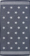 Seahorse Stardust baddoek 60 x 110 cm blue (per 3 stuks)