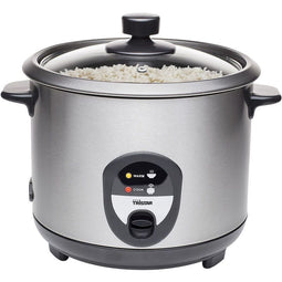 Tristar RK-6127 - Rijstkoker - 1,5 liter - RVS - Warmhoudfunctie - Droogkookbeveiliging