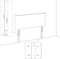 vidaXL - Hoofdbord - met - Knopen, - Getuft, - Zwart, - 90 - cm, - Stof