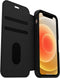 Otterbox Strada - Flip Cover - Echt leer met kaarthouder - Zwart