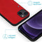 iMoshion Hoesje Geschikt voor iPhone 13 Hoesje Met Pasjeshouder - iMoshion Uitneembare 2-in-1 Luxe Bookcase - Rood