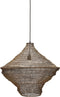 PTMD Hayden Hanglamp - H52 x Ø61 cm - Ijzer - Goud