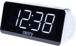 Camry CR 1156 - Klokradio - AM/FM radio met 2 alarmen en snooze functie - Wit